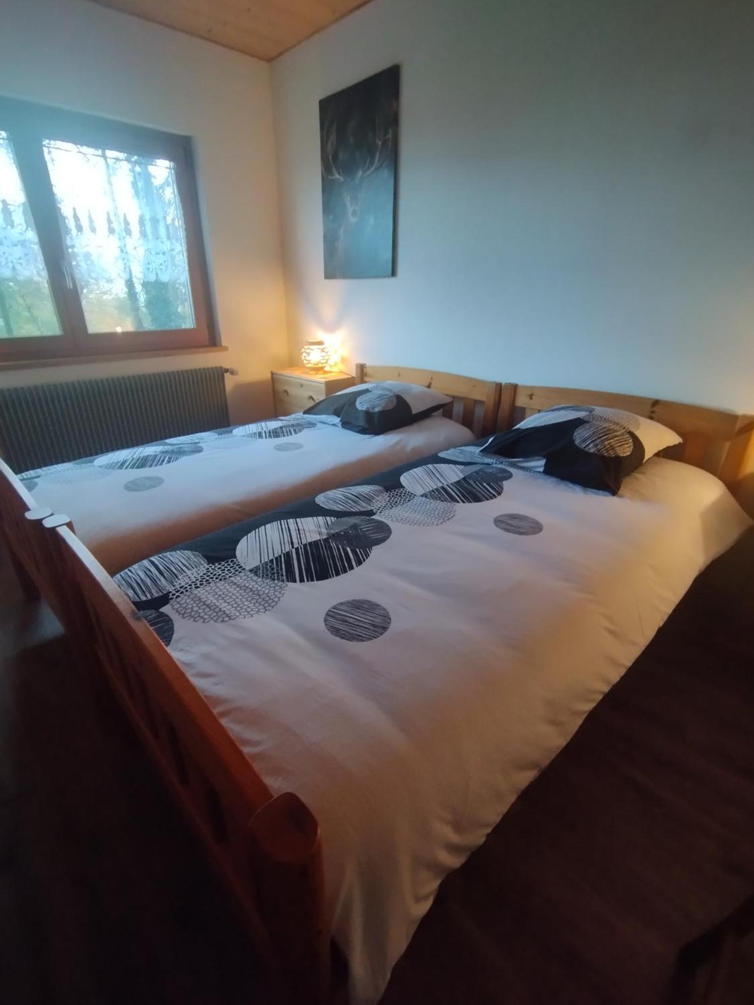 Muhlbach-sur-Munster Chalet Au Bois Des Ecureuils Classe Trois Etoiles. מראה חיצוני תמונה