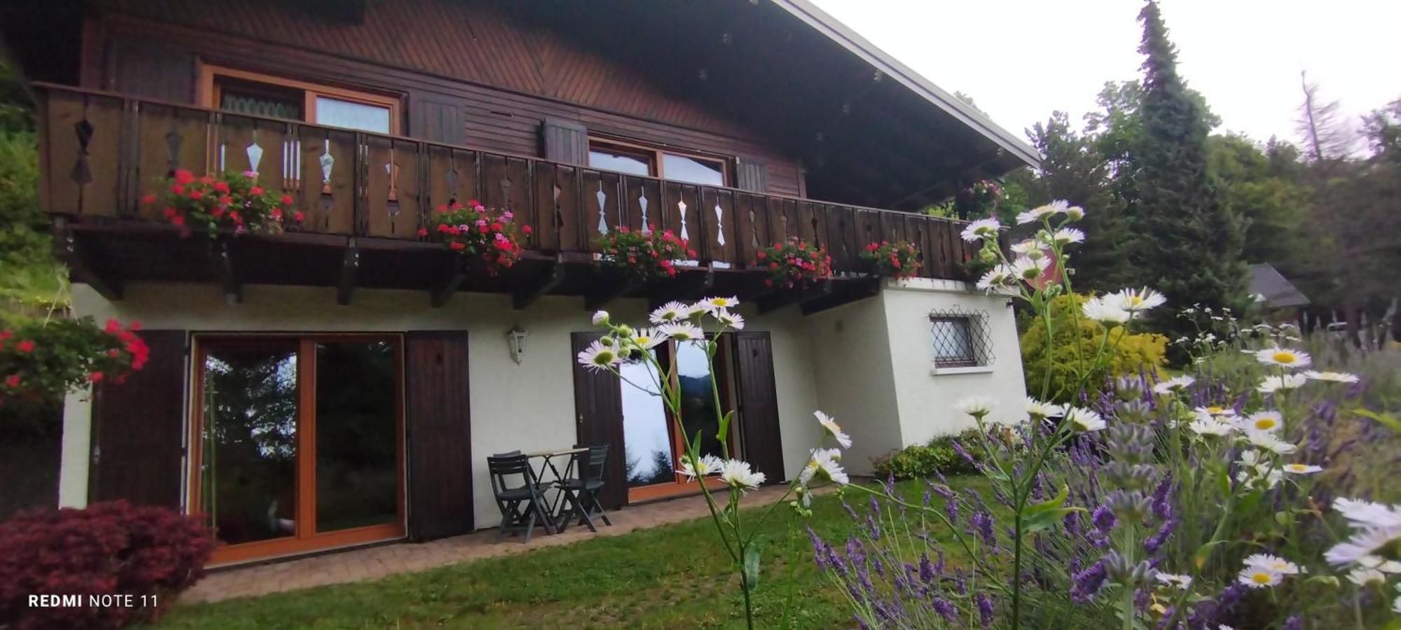 Muhlbach-sur-Munster Chalet Au Bois Des Ecureuils Classe Trois Etoiles. מראה חיצוני תמונה